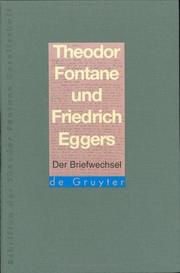 Theo dor Fontane und Friedrich Eggers by Theodor Fontane