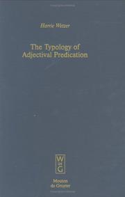 Cover of: The typology of adjectival predication