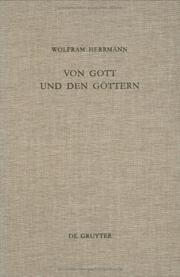 Cover of: Von Gott Und Den Gottern: Gesammelte Aufsatze Zum Alten Testament (Beihefte Zur Zeitschrift Fur Die Alttestamentliche Wissenschaft)