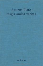 Cover of: Amicus Plato magis amica veritas by herausgegeben von Rainer Enskat.