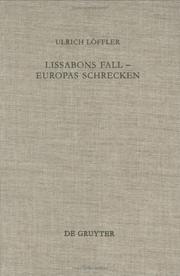 Cover of: Lissabons Fall--Europas Schrecken by Ulrich Löffler