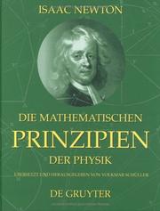 Cover of: Die Mathematischen Prinzipien Der Physik
