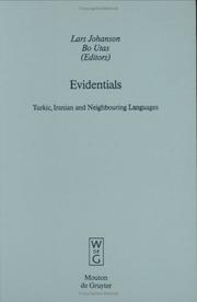 Cover of: Evidentials: Turkic, Iranian and Neighbouring Languages (Empirical Approaches to Language Typology, Vol 24) (Empirical Approaches to Language Typology, Vol 24)