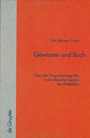 Cover of: Gewissen und Buch: über den Weg eines Begriffes in die deutsche Literatur des Mittelalters