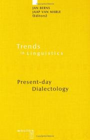 Cover of: Present-Day Dialectology: Problems and Findings (Trends in Linguistics: Studies and Monographs, 137) (Trends in Linguistics. Studies and Monographs, 137) | 