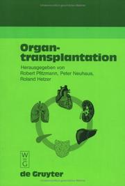 Cover of: Organtransplantation