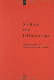 Cover of: Studien zur Isländersaga: Festschrift für Rolf Heller