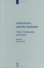 Cover of: Ammonius and the Seabattle by Gerhard Seel, Daniel Schulthess