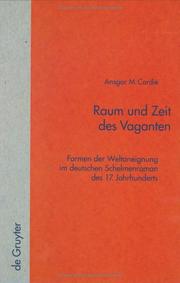 Raum und Zeit des Vaganten by Ansgar M. Cordie