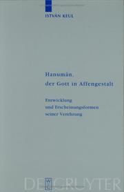 Cover of: Hanuman, der Gott in Affengestalt: Entwicklung und Erscheinungsformen seiner Verehrung
