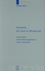 Cover of: Hanuman, der Gott in Affengestalt by István Keul