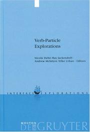 Cover of: Verb-particle explorations