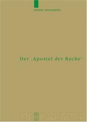 Cover of: Der "Apostel der Rache": Nietzsches Paulusdeutung