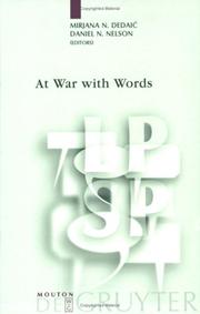 Cover of: At war with words