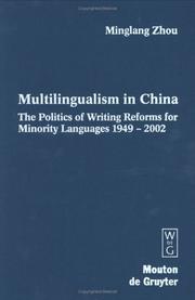 Cover of: Multilingualism in China by Minglang Zhou