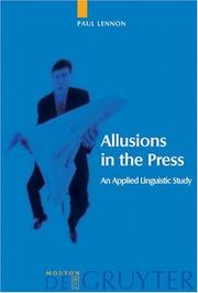 Allusions in the Press by Paul Lennon