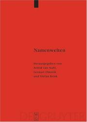 Cover of: Namenwelten: Orts- Und Personennamen in Historischer Sicht (Reallexikon Der Germanischen Altertumskunde - Erganzungsbande Series)