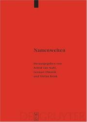 Cover of: Namenwelten by herausgegeben von Astrid van Nahl, Lennart Elmevik und Stefan Brink.