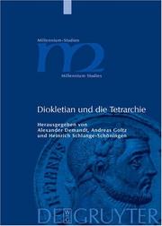 Cover of: Diokletian Und Die Tetrarchie: Aspekte Einer Zeitenwende (Millennium Studien/Millennium Studies)