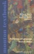 Cover of: Politeness in Language | 