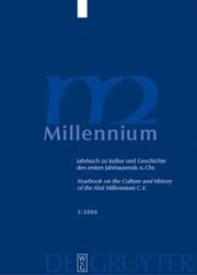 Cover of: Millenium; Band 3; 2006 (Millennium) (Millennium) by 