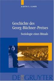 Cover of: Geschichte Des Georg-Buchner-Preises