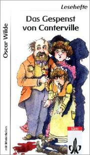 Cover of: Das Gespenst von Canterville. by Oscar Wilde, Herbert. Schnierle-Lutz