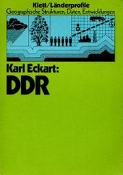 Cover of: DDR by Karl Eckart