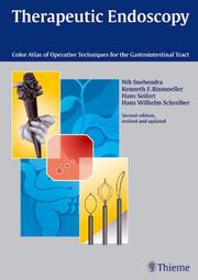 Therapeutic endoscopy by Nib Soehendra, Hans, M.D. Seifert, Hans Wilhelm Schreiber