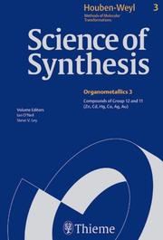 Cover of: Science of Synthesis (Houben-Weyl Methods of Molecular Transformations) by M. Lautens, N. Chatani
