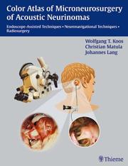 Cover of: Color Atlas of Microsurgery of Acoustic Neurinomas