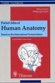 Cover of: Pocket atlas of human anatomy by Heinz Feneis