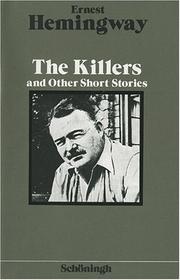 Cover of: The Killers and Other Short Stories.