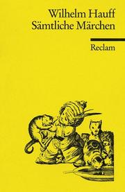 Cover of: Sämtliche Märchen.