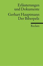 Cover of: Gerhart Hauptmann, Der Biberpelz