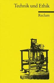 Cover of: Technik und Ethik
