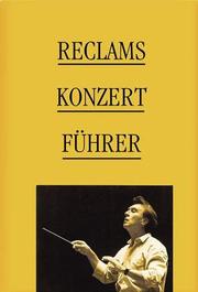 Cover of: Reclams Konzertführer: Orchestermusik : mit 366 Notenbeispielen