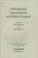 Cover of: Philosophical Hermeneutics & Biblical Exegesis (Wissenschaftliche Untersuchungen Zum Neuen Testament, 153)
