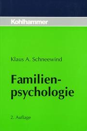 Cover of: Familienpsychologie.