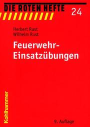 Cover of: Die Roten Hefte, Bd.24, Feuerwehr-Einsatzübungen