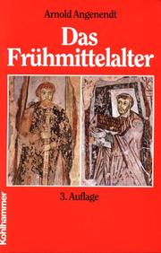 Cover of: Das Frühmittelalter. Die abendländische Christenheit von 400 bis 900.