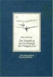 Cover of: Über meine Flugversuche, 1889-1896: ausgewählte Schriften