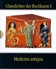 Cover of: Medicina antiqua: Codex Vindobonensis 93 der Österreichischen Nationalbibliothek : Kommentar