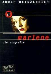 Cover of: Marlene: die Biografie