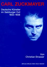 Cover of: Carl Zuckmayer by Christian Strasser, Christian Strasser