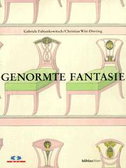 Cover of: Genormte Fantasie: Zeichenunterricht fur Tischler, Wien 1800-1840