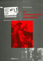 Cover of: Die österreichischen NSDAP-Wähler by Dirk Hänisch