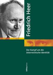 Cover of: Der Kampf um die österreichische Identität. by Friedrich Heer, Friedrich Heer