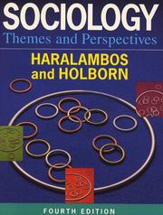 Sociology by Michael Haralambos, Martin Holborn, R.M. Heald