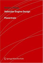Cover of: Vehicular Engine Design (Der Fahrzeugantrieb) by Kevin L. Hoag